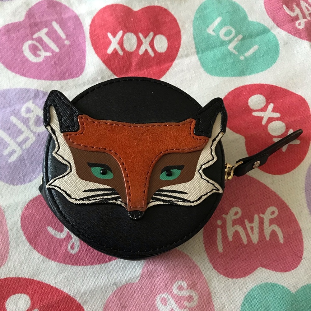 Kate Spade Fox coin purse